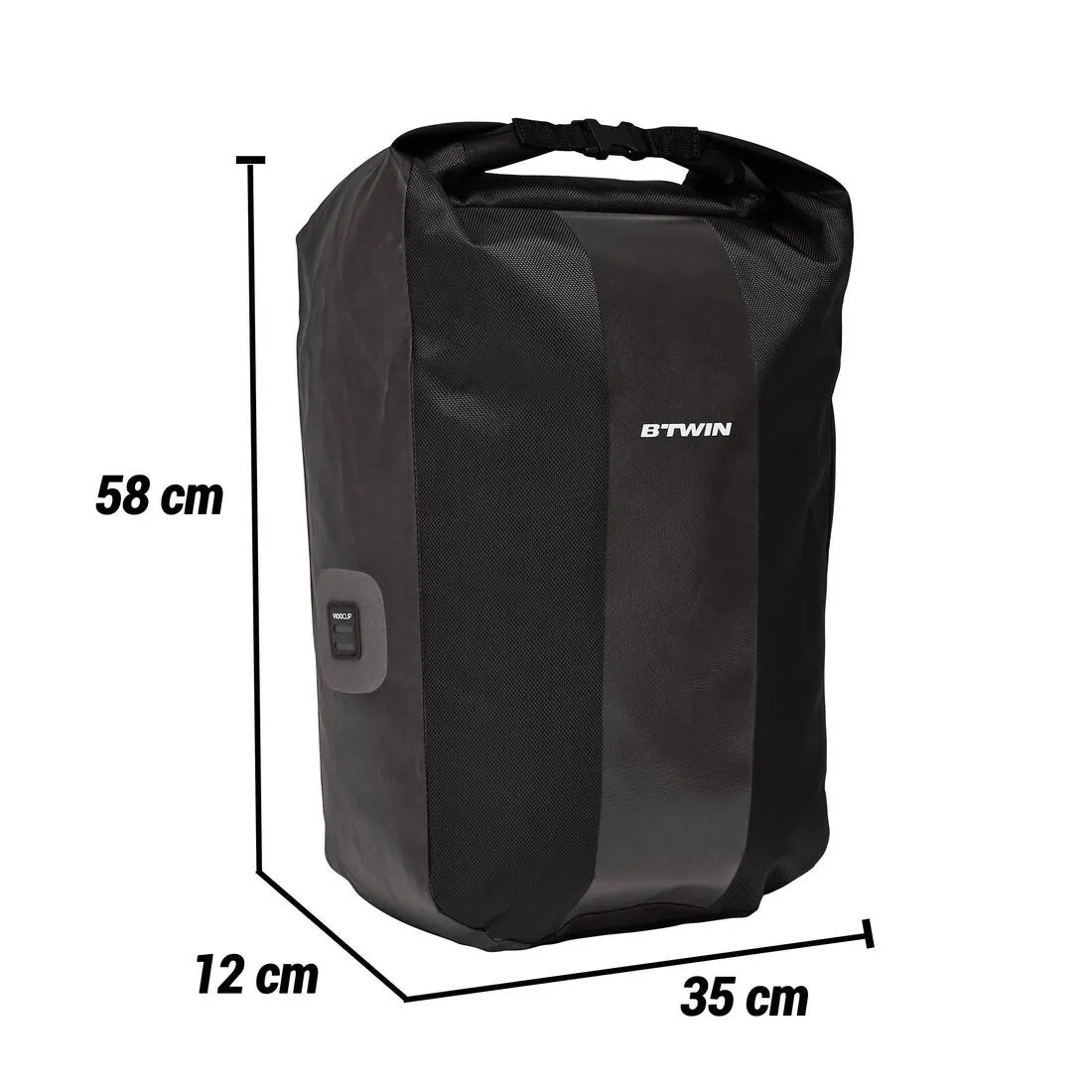 Waterproof Pannier Rack Bike Bag 500 20L