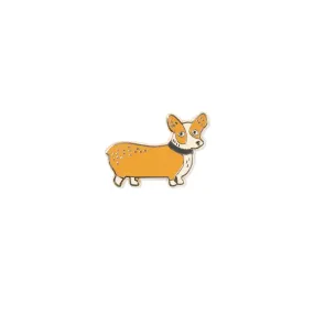 Weird Corgi Enamel Pin