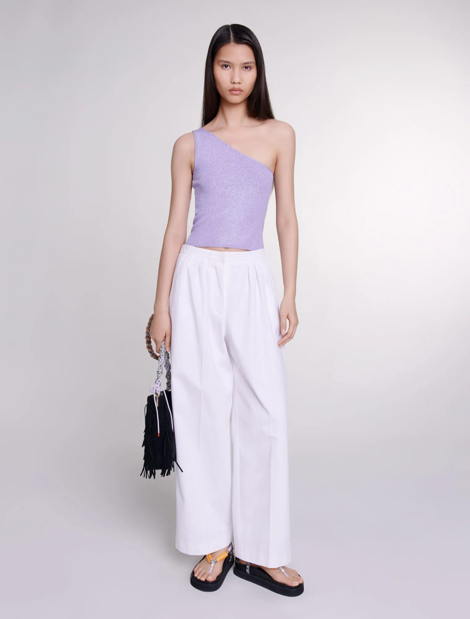 Wide-leg trousers