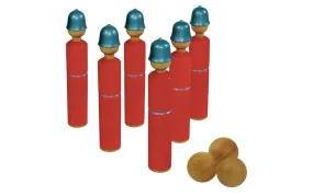 Wooden Skittles - Complete Garden Skittles Set