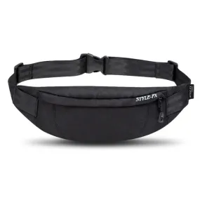 Y033 Men Waist Bag Multi-Function Casual Bag Outdoor Sports Small Bag(Black)