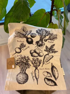 YGK - Zipper Bag Large "Root Vegetable"