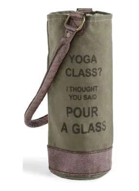 Yoga Class? I Thought You Said Pour a Glass Wine Tote