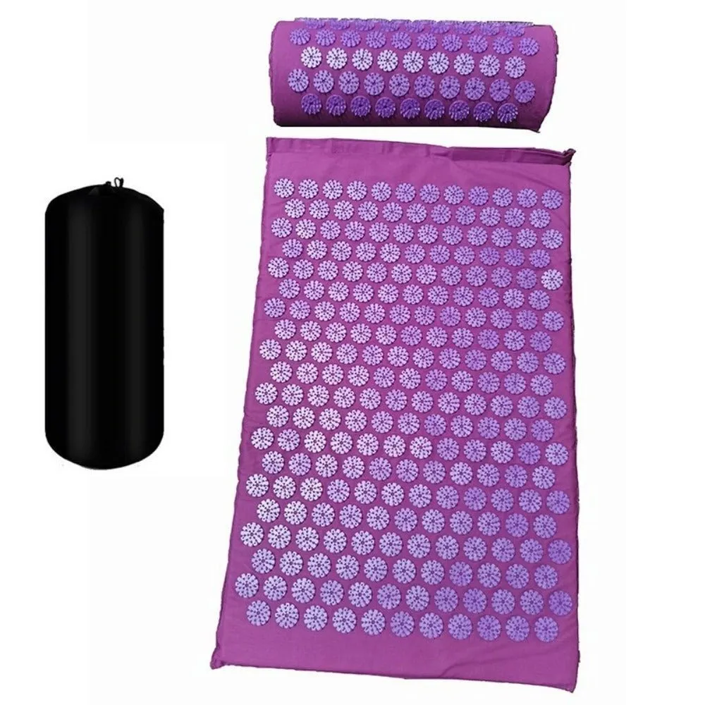 Yoga Mat With Spikes For Acupuncture And Stress Relief