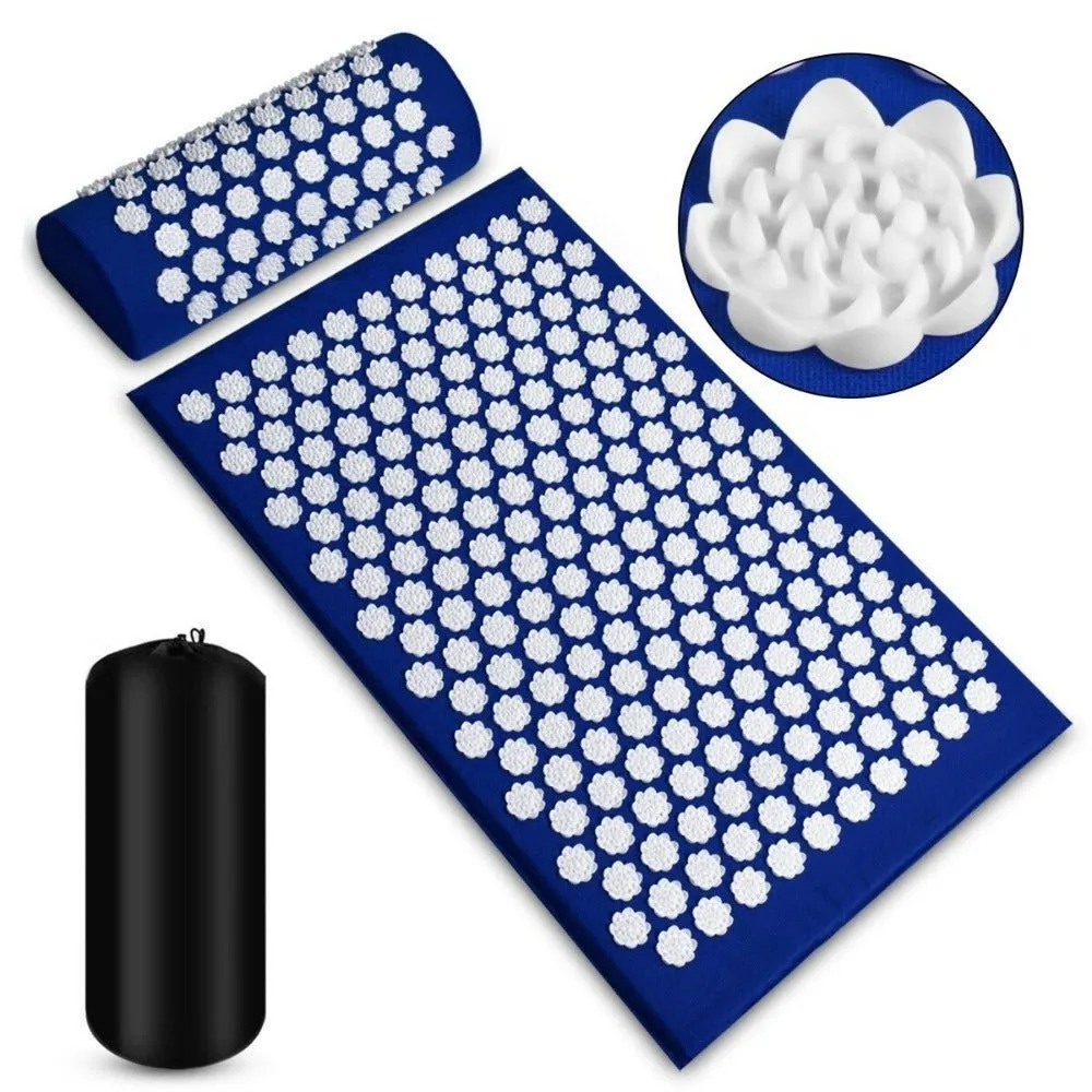 Yoga Mat With Spikes For Acupuncture And Stress Relief