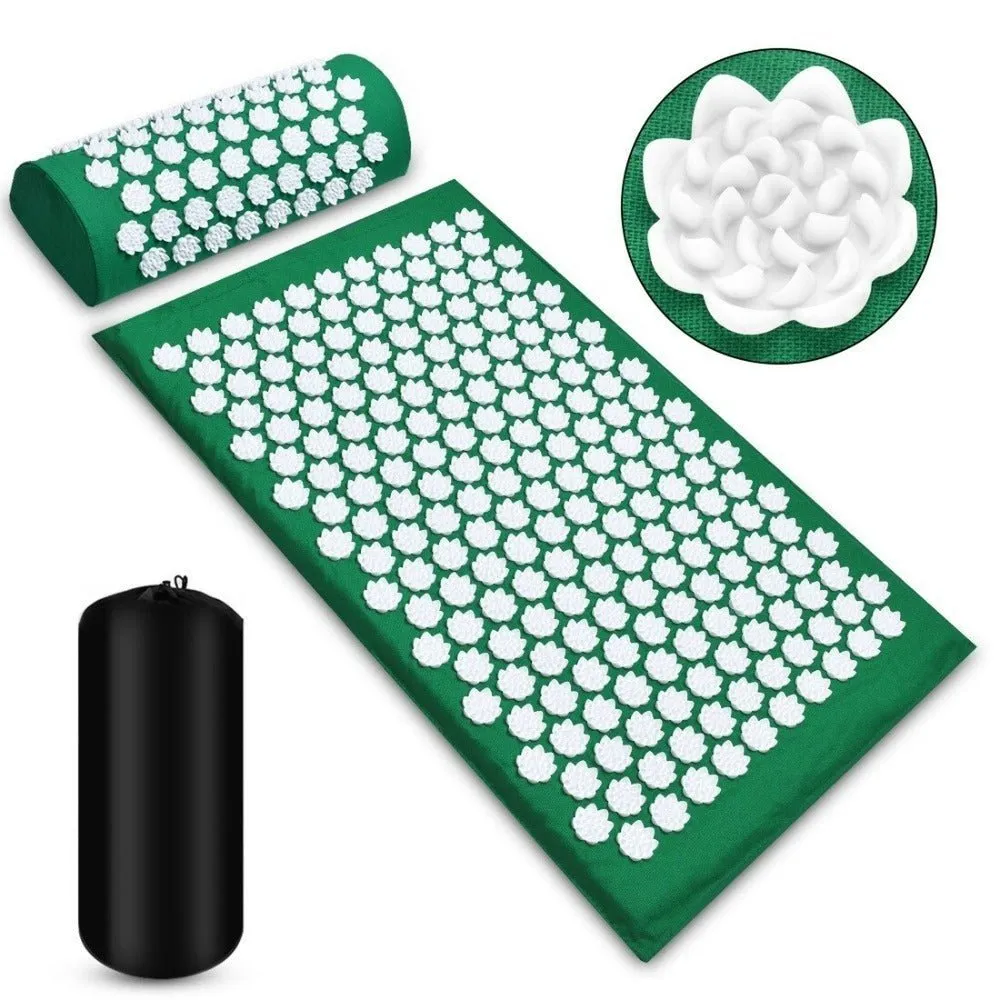 Yoga Mat With Spikes For Acupuncture And Stress Relief